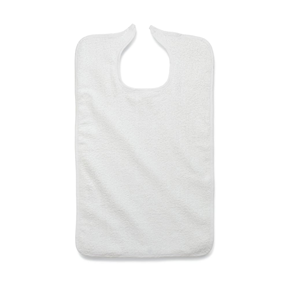 Medline Terry Cloth Clothing Protectors, 18" x 30",