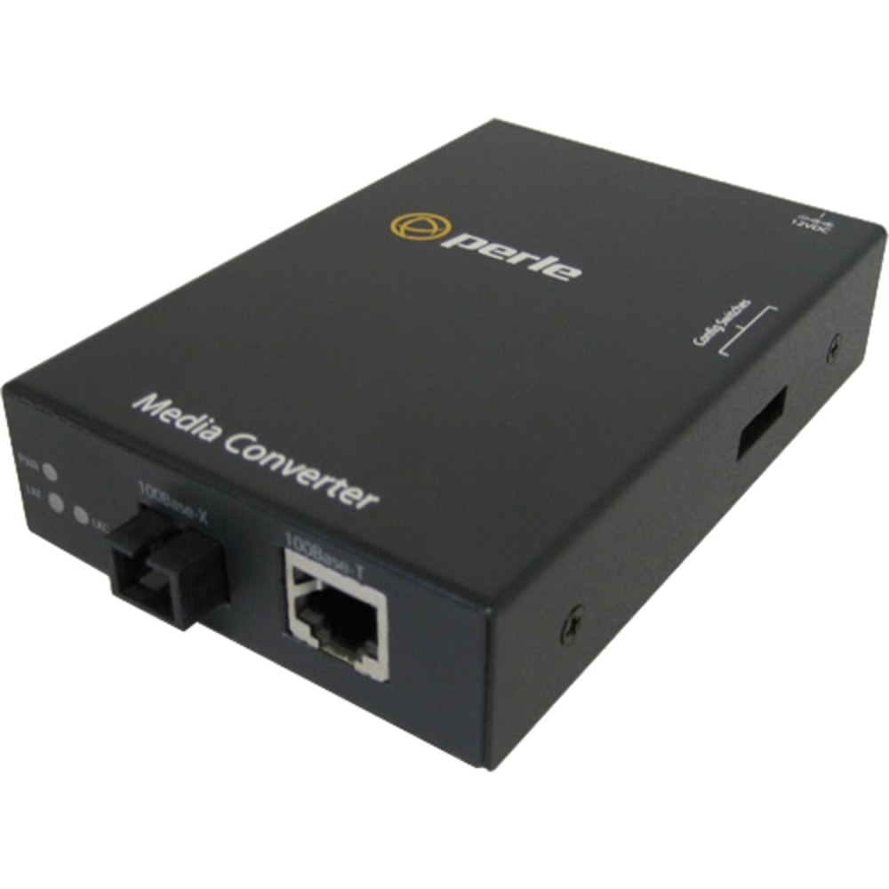 Perle S-110-S1SC20U-XT Media Converter - 1xRJ45 - 1x