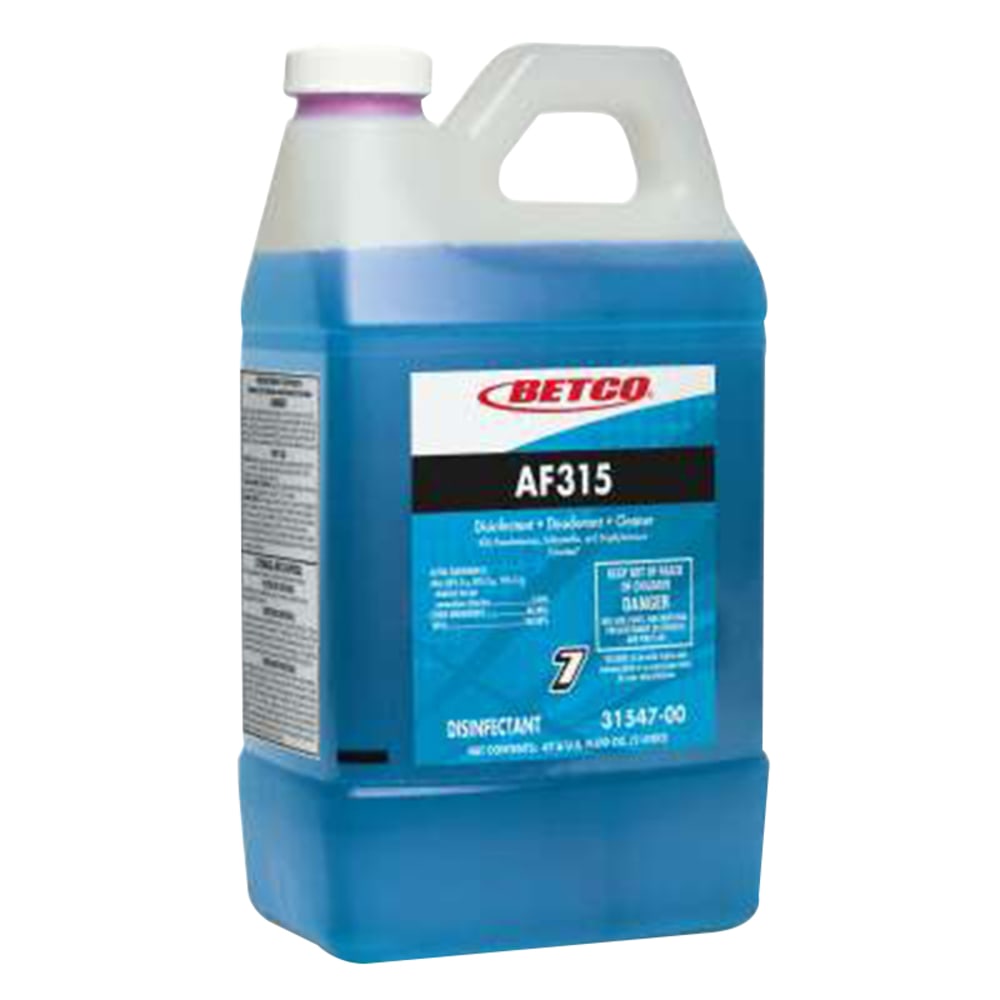 Betco® AF315 Disinfectant Cleaner, Citrus Floral Scent, 67.6