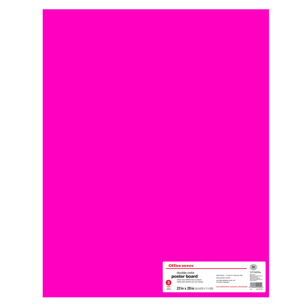 Royal Brites Dual Color Poster Board, 22" x
