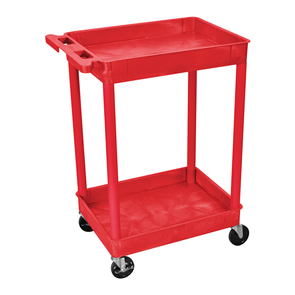 Luxor Two Level Serving Cart - Red -