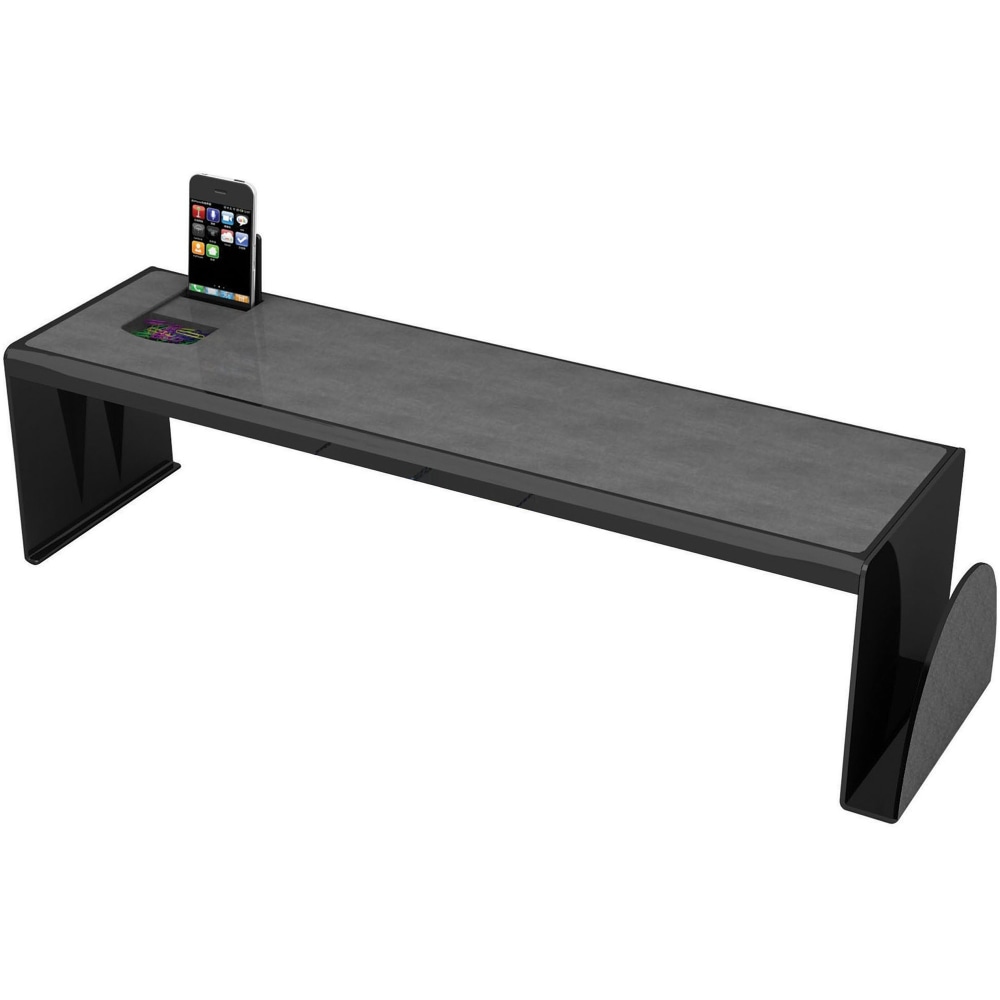 Deflecto Heavy-Duty Desk Shelf, 6 13/16"H x 25