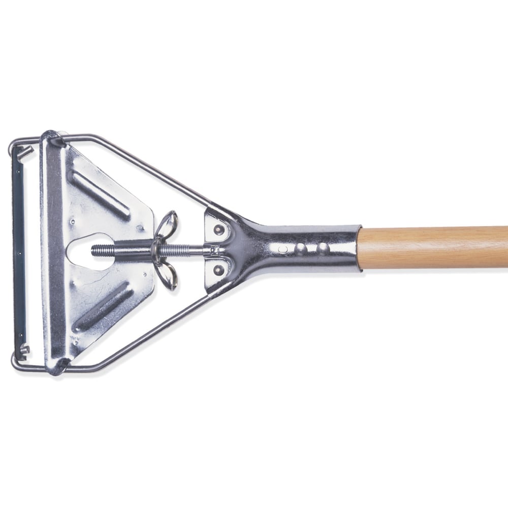 Wilen Quick-Change Mop Handles With Metal Stirrup, 60",