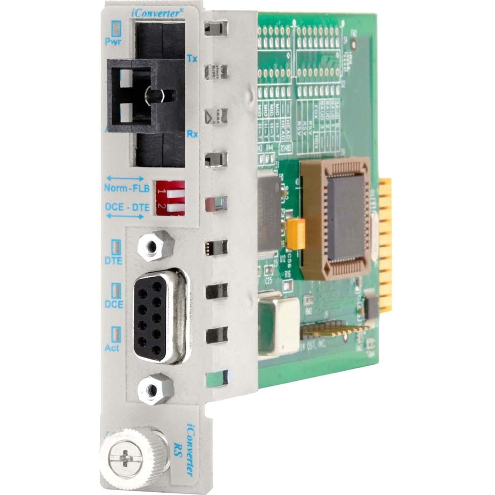 Omnitron Systems iConverter RS 232 Serial Single Fiber