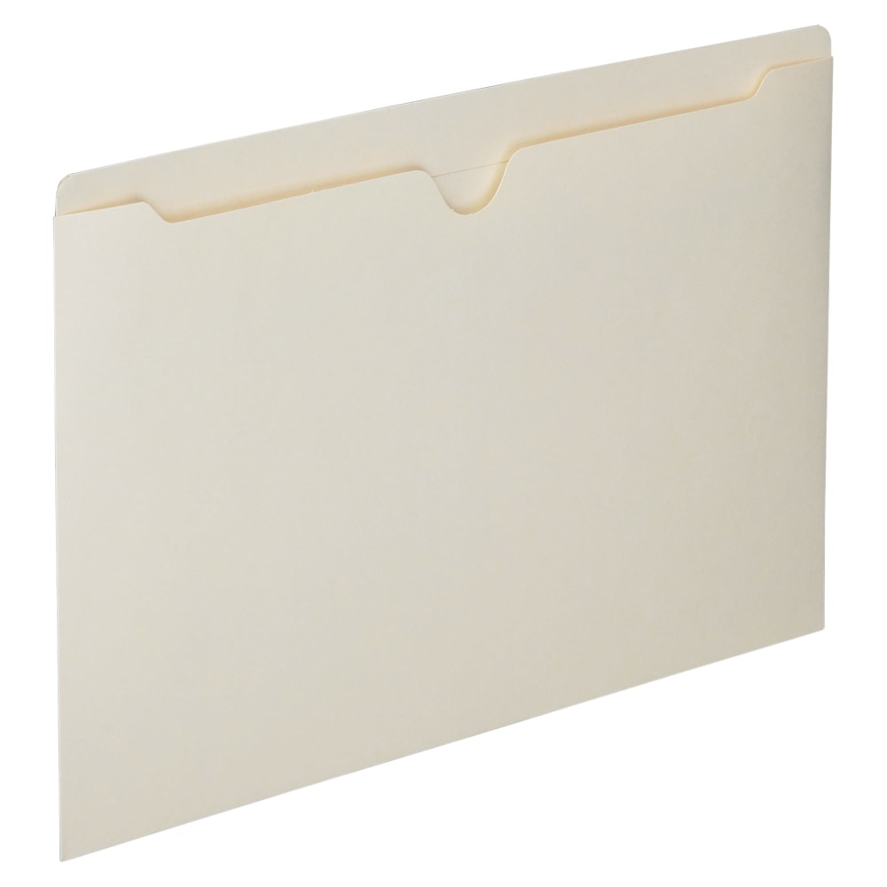 SKILCRAFT® Manila Double-Ply Tab File Jackets, Legal Size