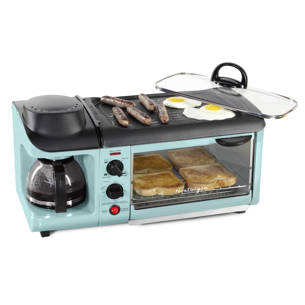 Nostalgia Electrics Retro 3-in-1 Family-Size Breakfast Station,