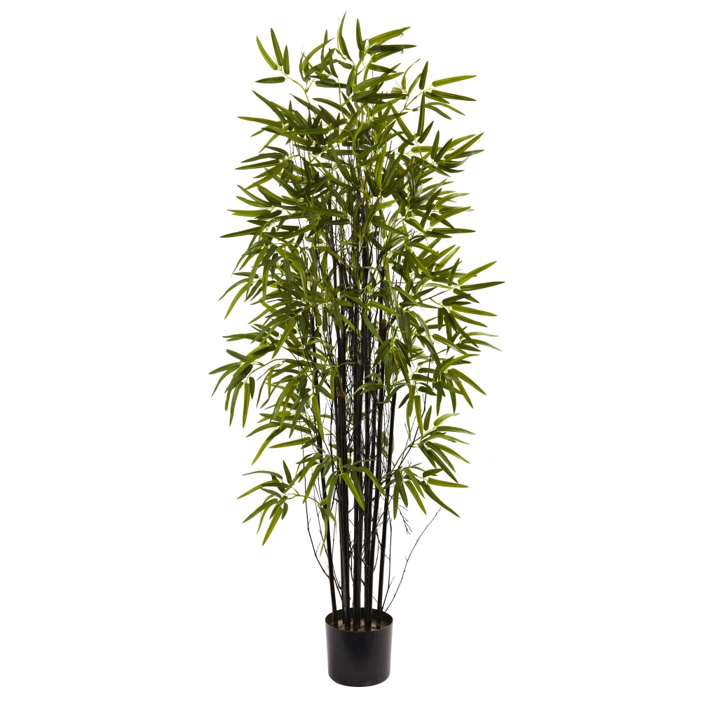 Nearly Natural Black Bamboo 60”H Plastic Tree With