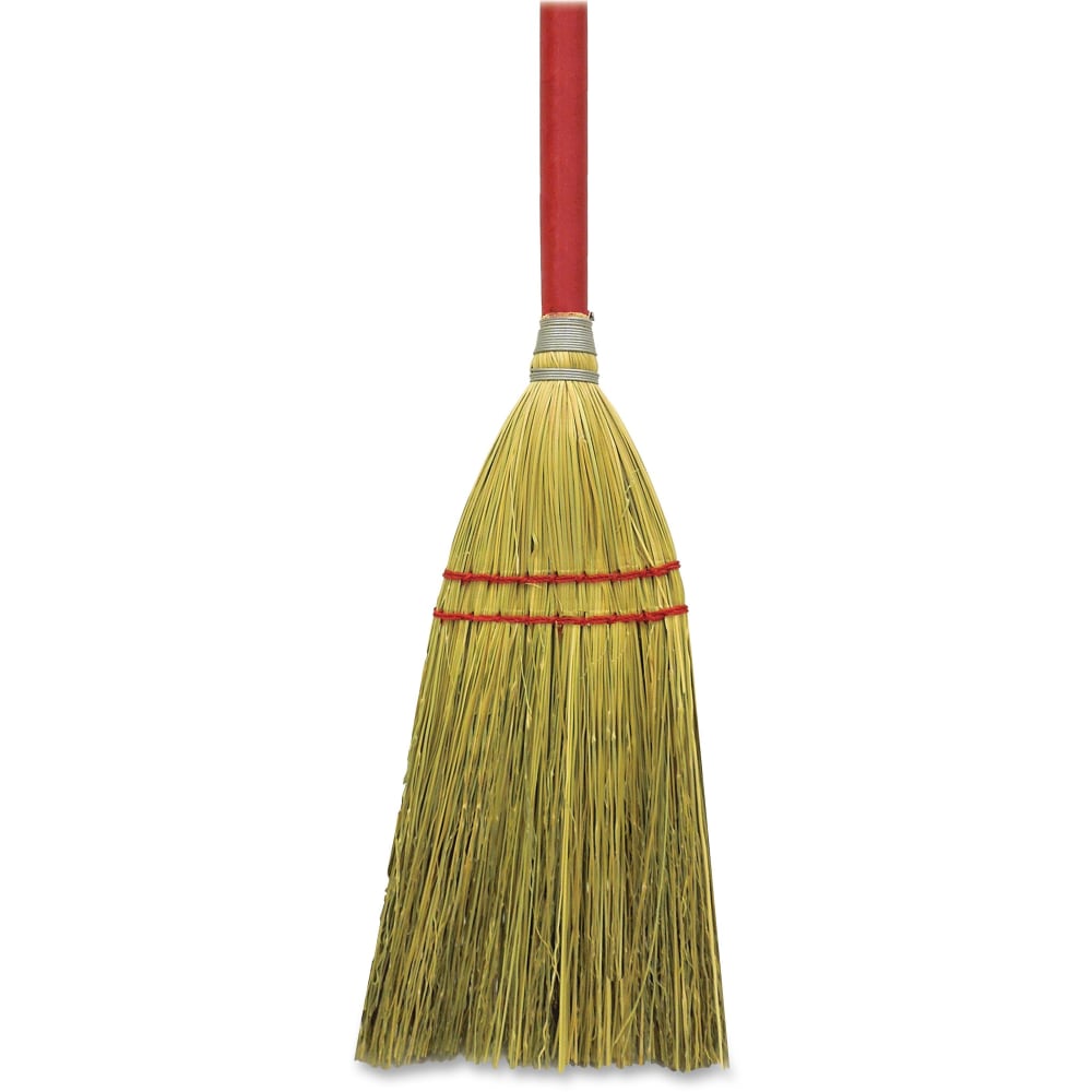 Genuine Joe Corn Fiber Toy Broom - 24"Wood