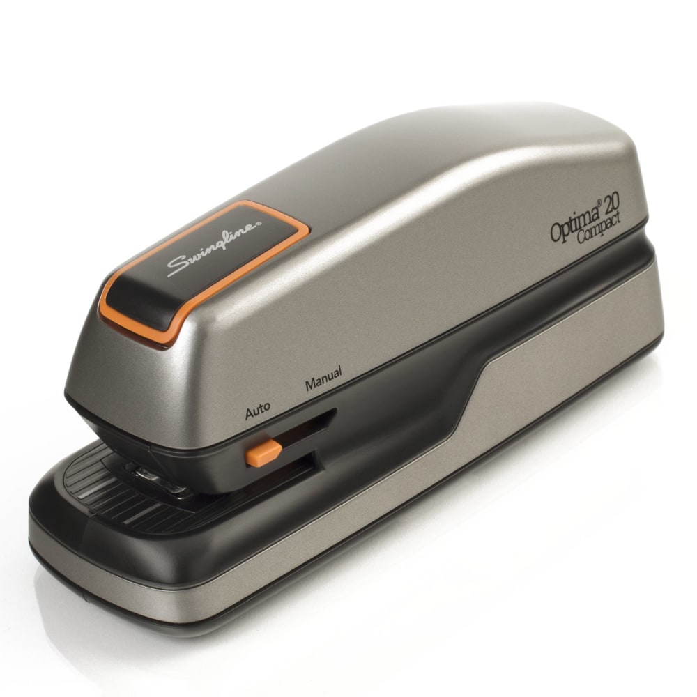 Swingline® Optima® 20 Compact Electric Stapler, 20 Sheets,