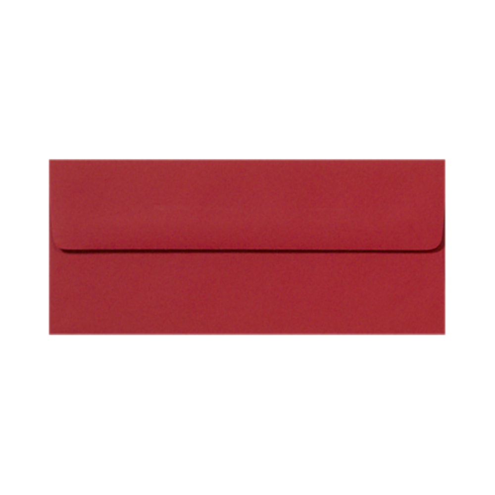 LUX #10 Envelopes, Peel & Press Closure, Ruby
