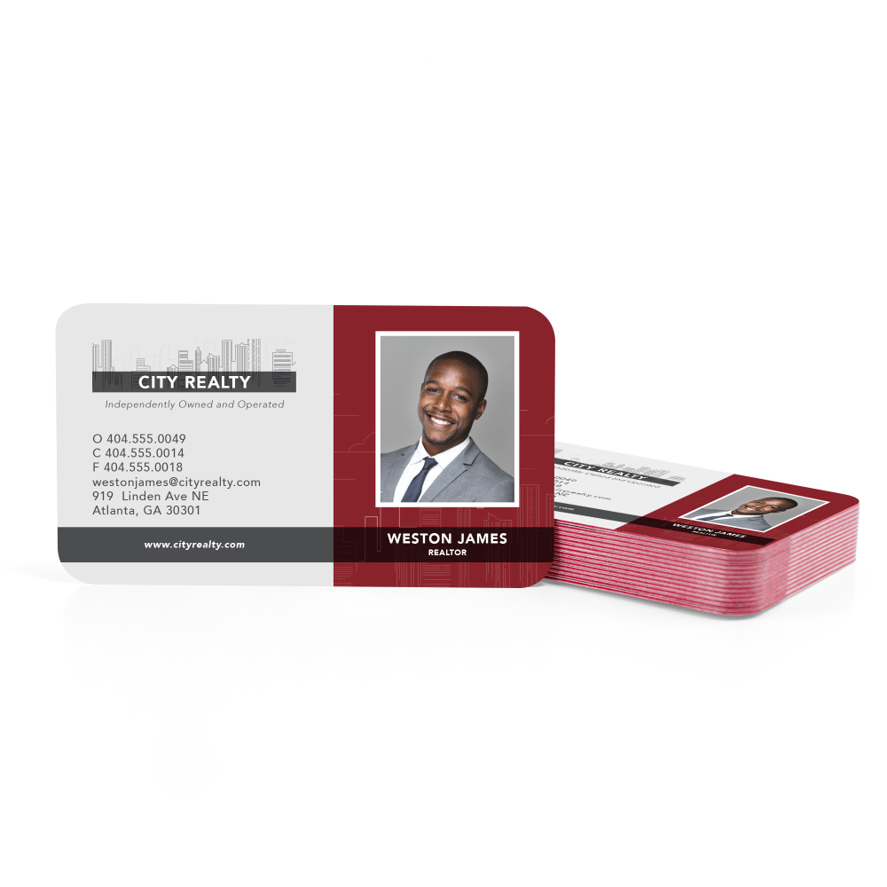 Custom Full-Color Luxury Heavy Weight Color Core Business