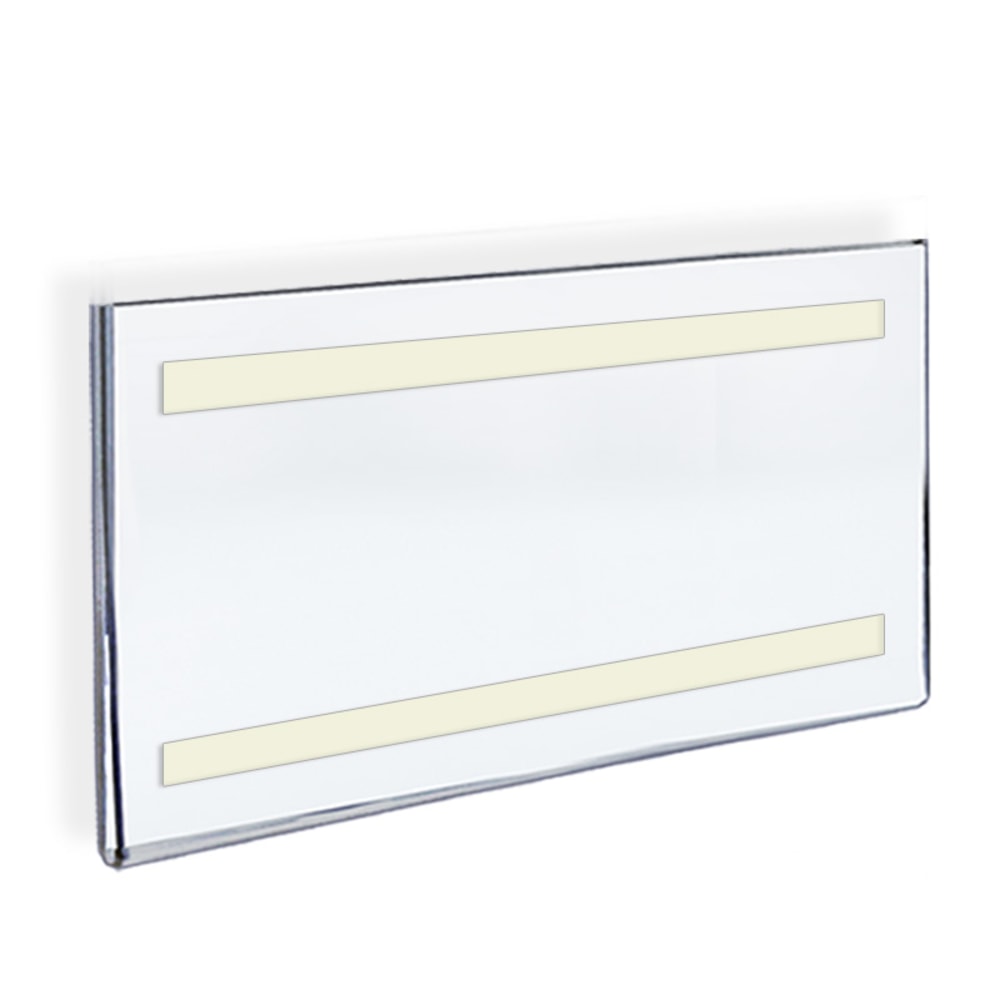 Azar Displays Acrylic Sign Holders With Adhesive Tape,