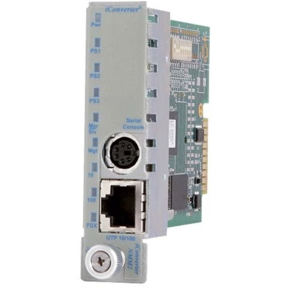 Omnitron Systems iConverter 8000N-0 Network Management Module -