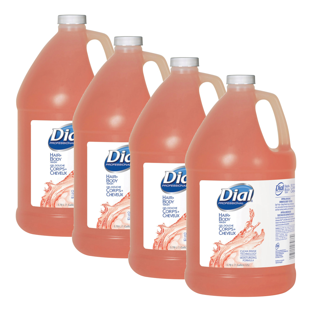 Dial Peach Scent Body And Hair Shampoo, 1