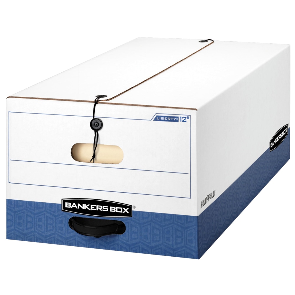 Bankers Box® Liberty® FastFold® Heavy-Duty Storage Boxes, Legal