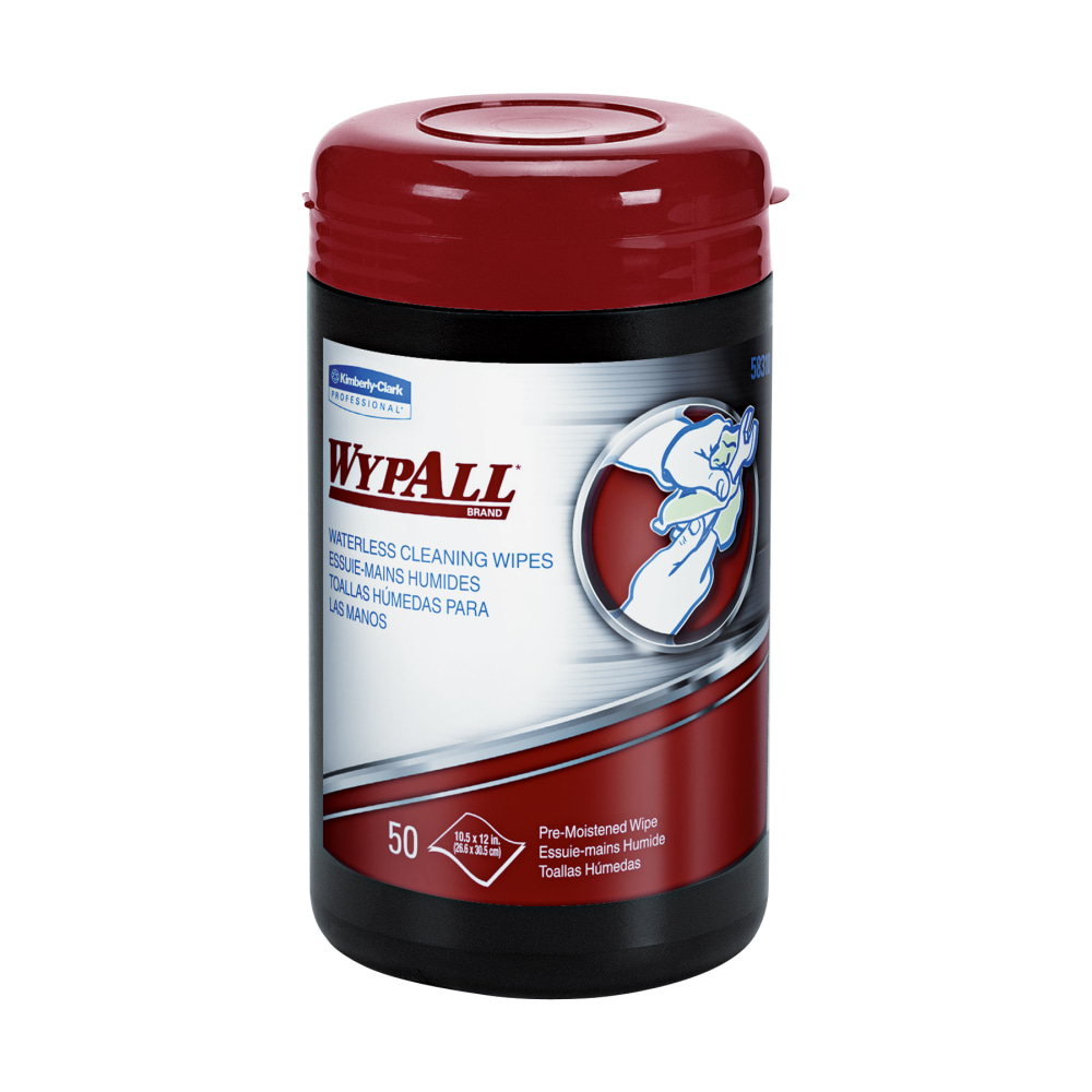 Wypall PowerClean ProScrub Heavy Duty Wet Towels -