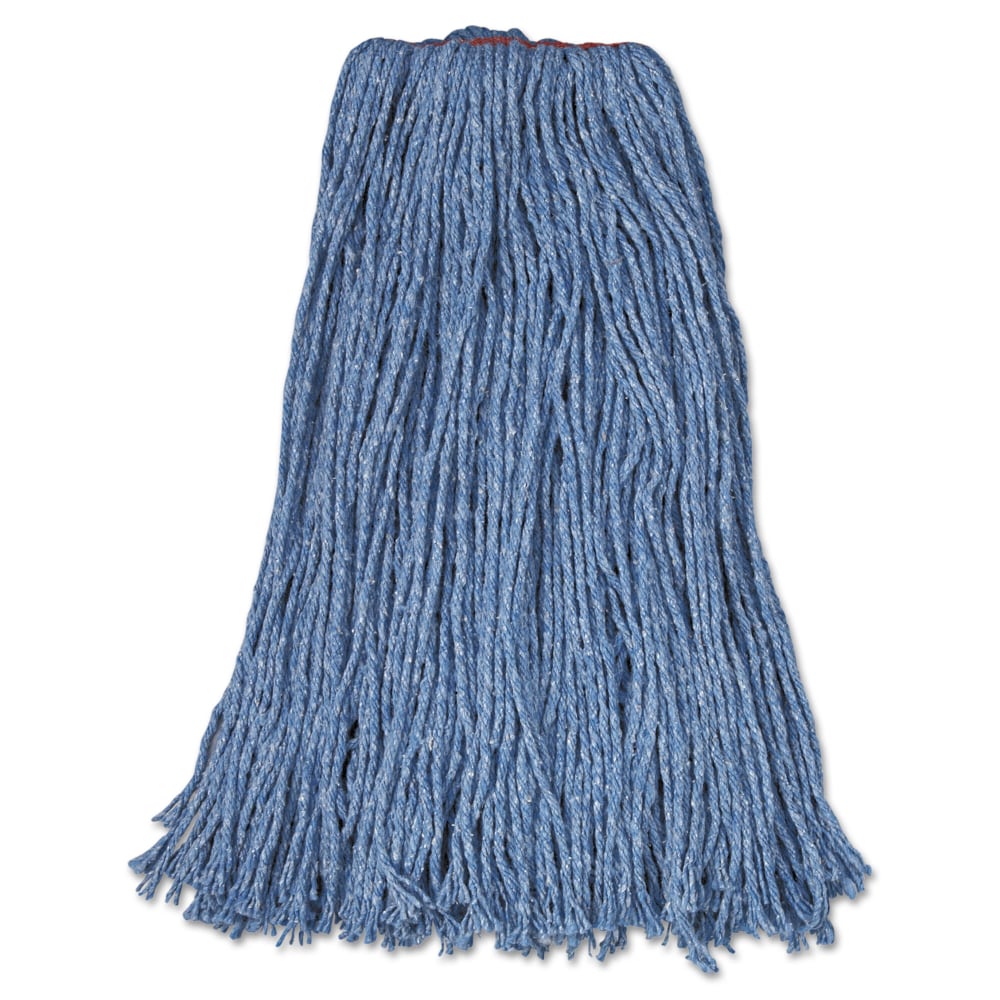 Rubbermaid® Commercial Cotton/Synthetic Cut-End Mop Heads, 24 Oz,