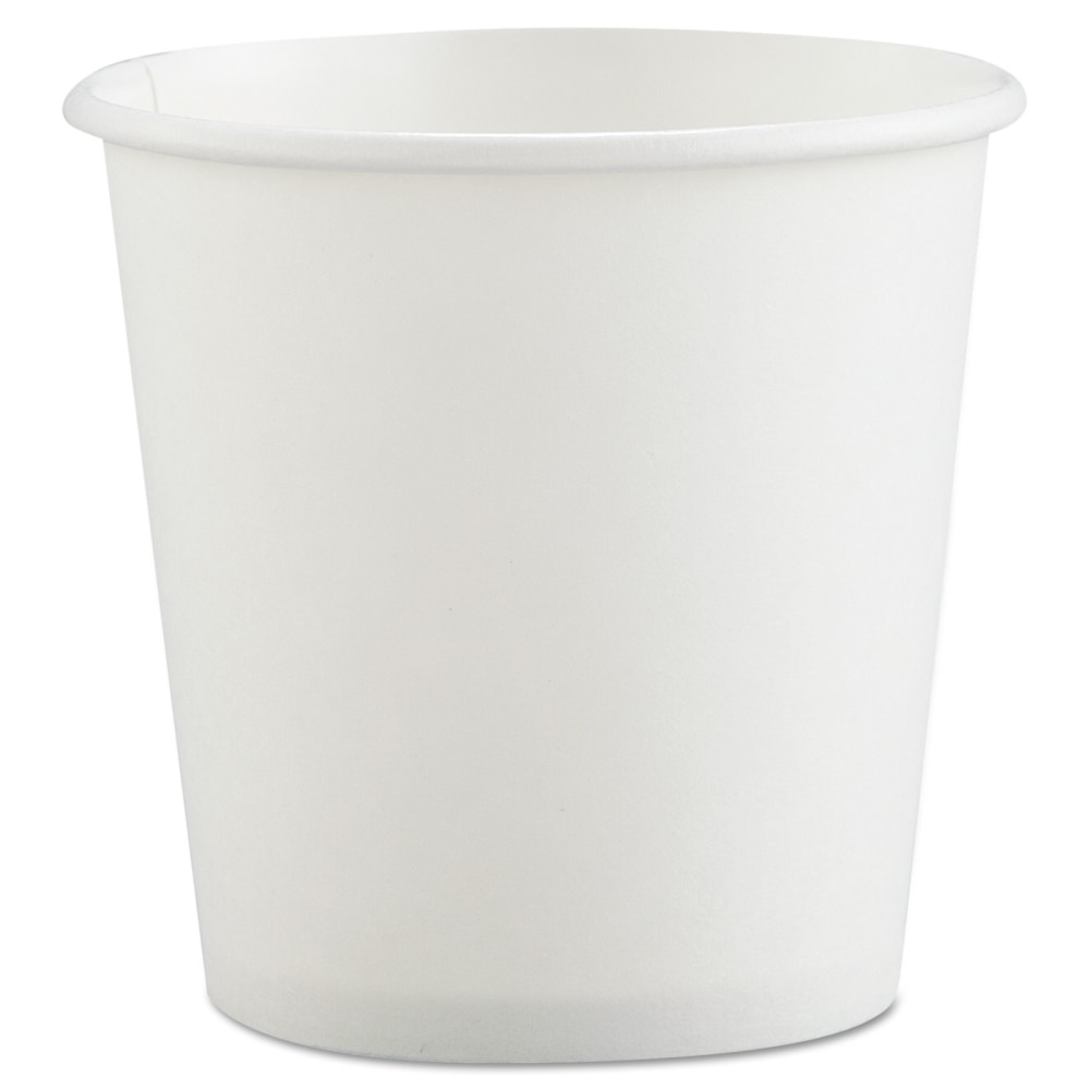 Solo Cup Single-Sided Polycoated Paper Hot Cups, 4