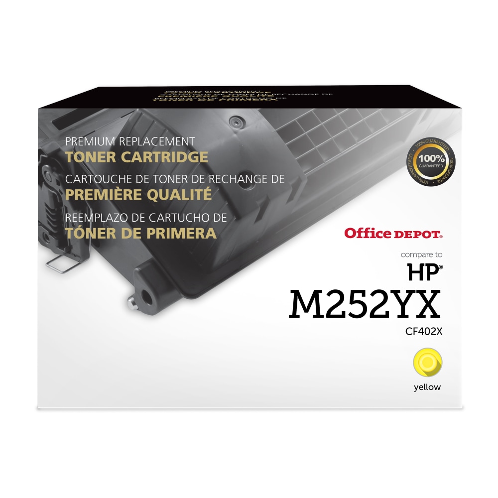 Office Depot® Remanufactured Yellow High Yield Toner Cartridge