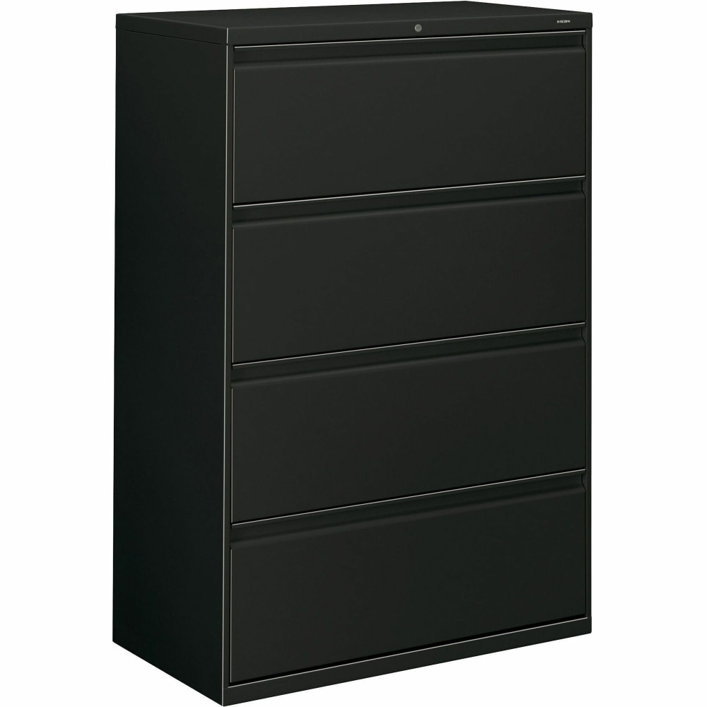 HON® 800 36"W x 19-1/4"D Lateral 4-Drawer File