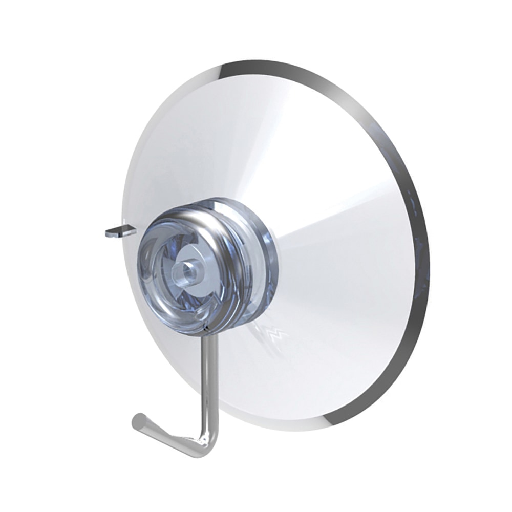 Deflecto® Suction Cups With Hook, 1 3/4", Clear,