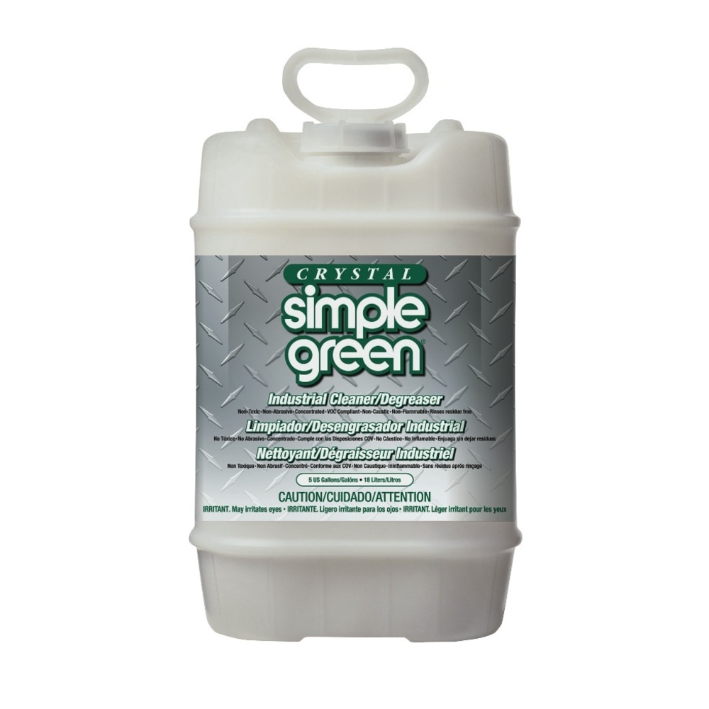 Simple Green® Crystal Industrial Cleaner/Degreaser, 640 Oz Bottle