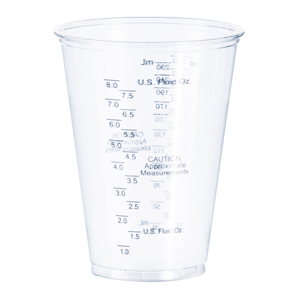 Solo Cup Ultra Clear 10 oz Graduated Medical