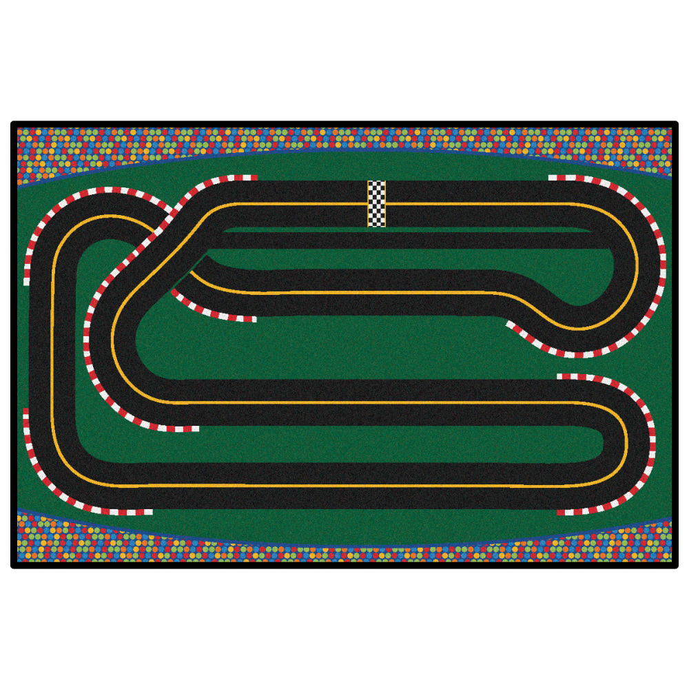 Carpets for Kids® KID$Value Rugs™ Super Speedway Racetrack