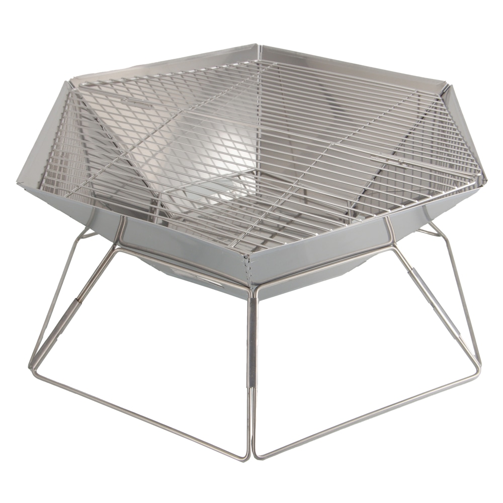 Brentwood® Stainless Steel Portable Folding Charcoal BBQ Grill