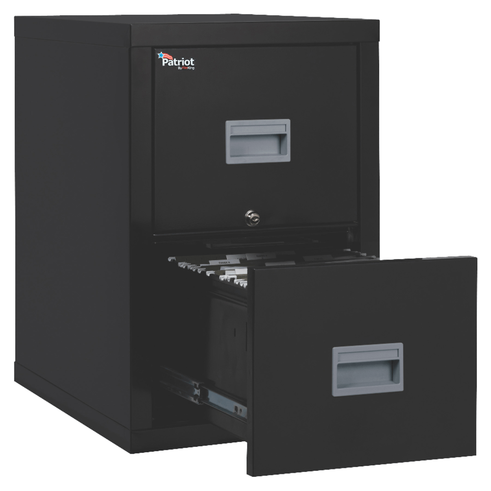 FireKing® Patriot 25"D Vertical 2-Drawer Fireproof File