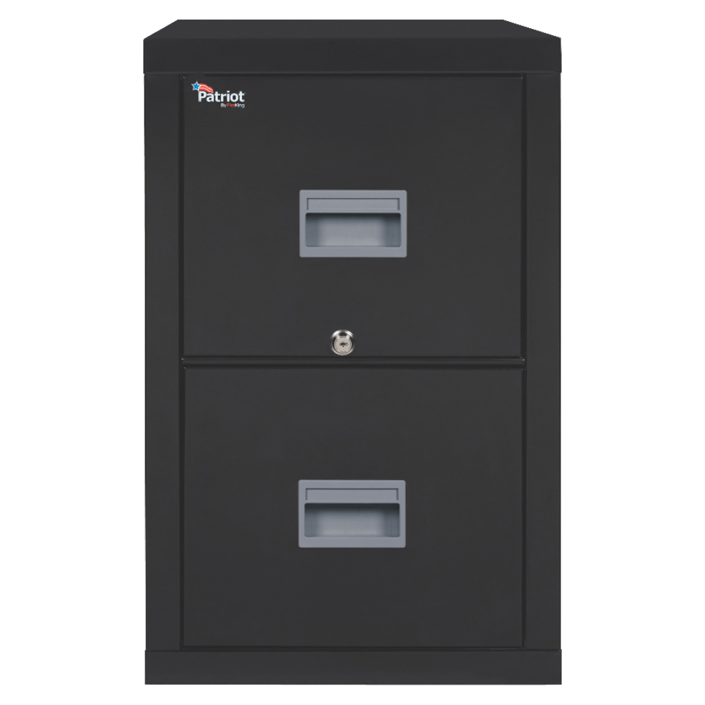 FireKing® Patriot 31-5/8"D Vertical 2-Drawer Letter-Size
