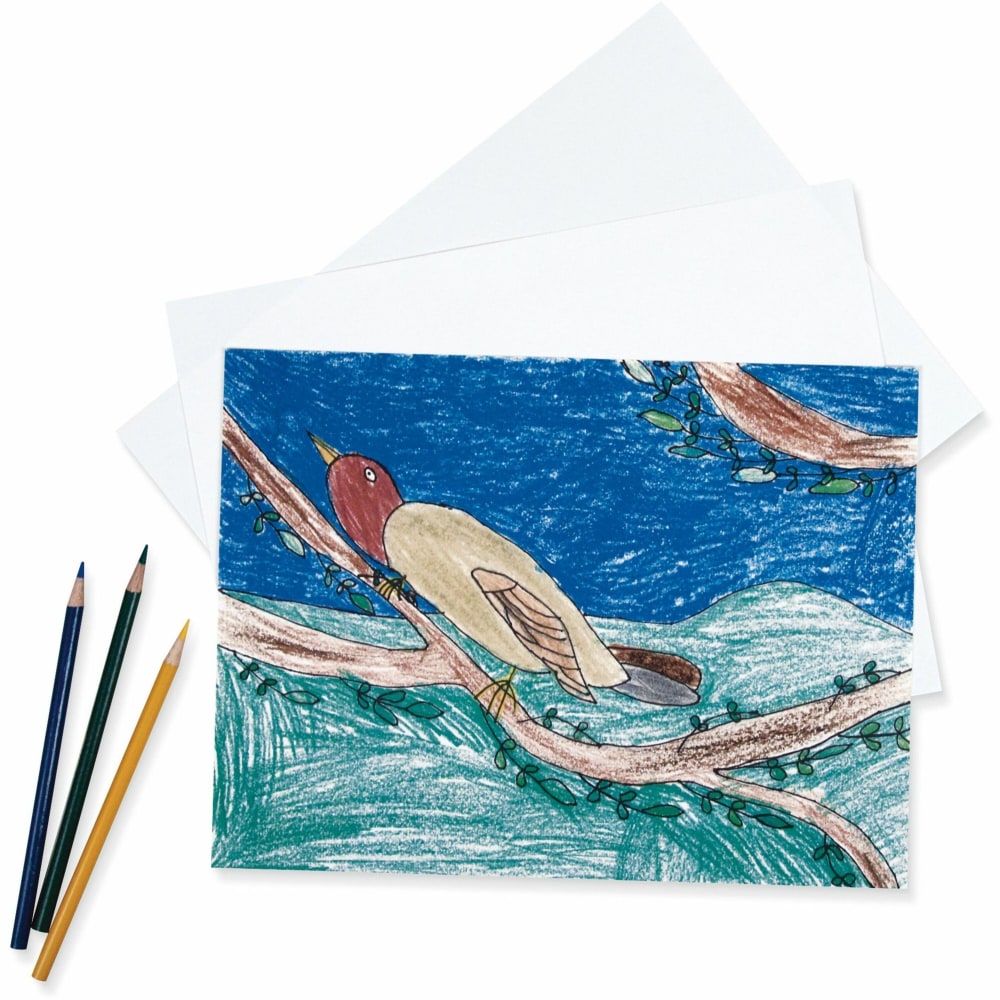 Pacon® Sulphite Drawing Paper, 9" x 12", 80