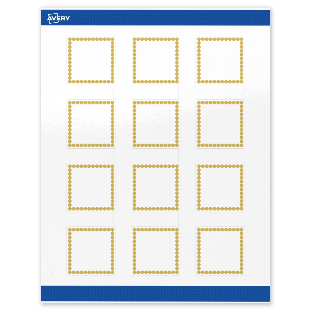 Avery® Print-To-The-Edge Labels With Sure Feed® Technology,