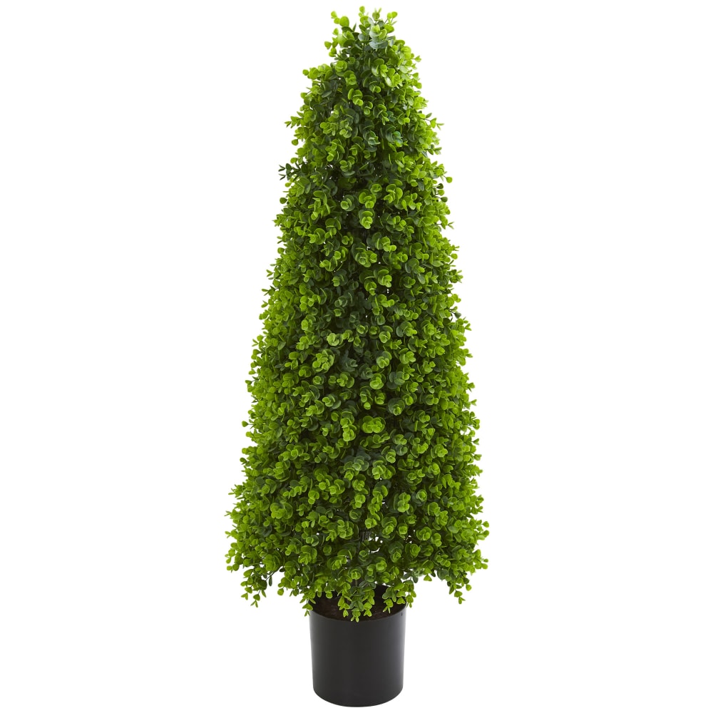 Nearly Natural 4&#x27;H Eucalyptus Topiary Artificial Tree,