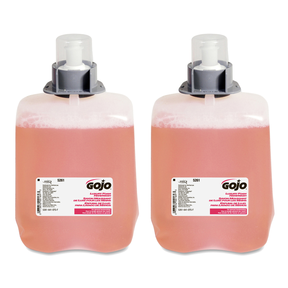 GOJO® FMX-20 Luxury Foam Hand Soap, Cranberry Scent,