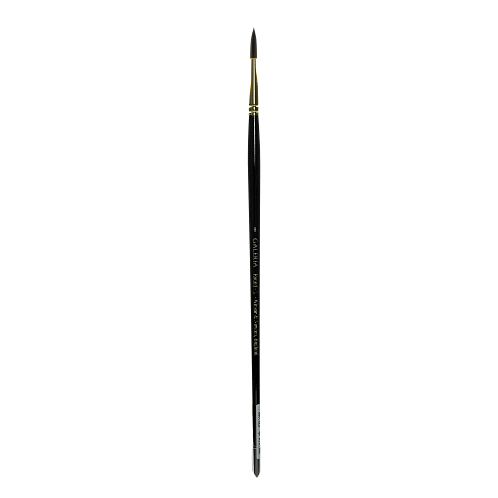 Winsor & Newton Galeria Long-Handle Paint Brush, Size