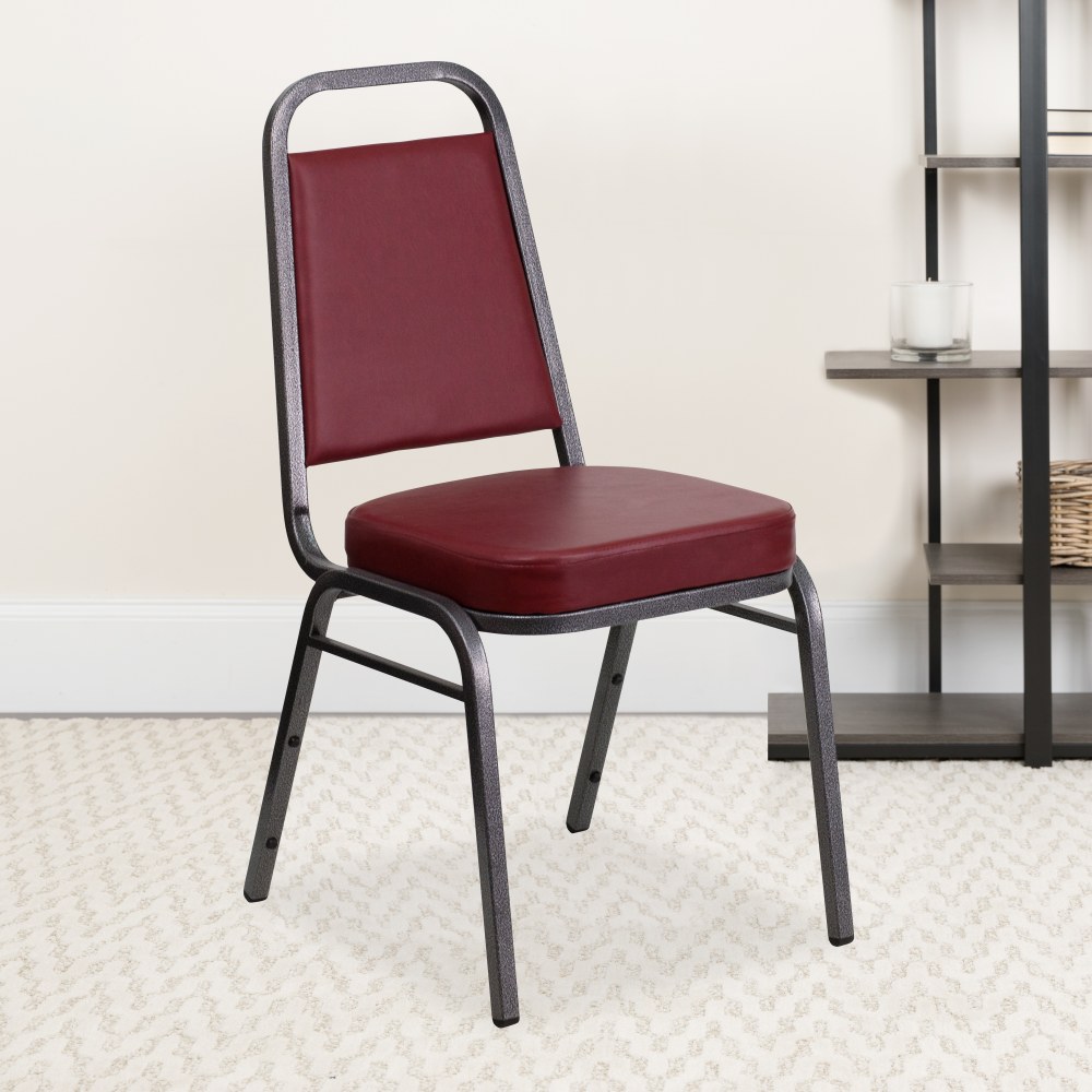 Flash Furniture HERCULES Series Trapezoidal Back Stacking Banquet