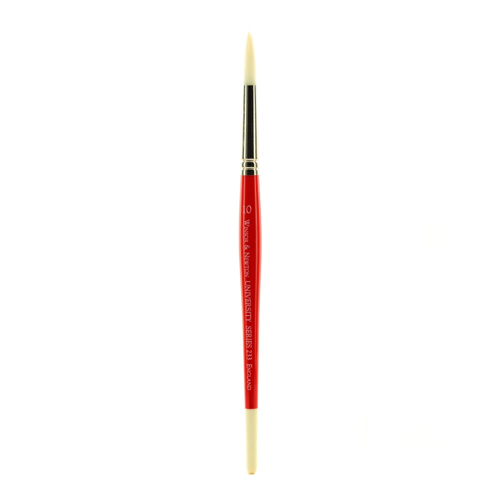 Winsor & Newton University Series Short-Handle Paint Brush,