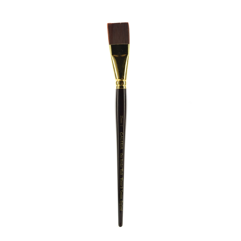 Winsor & Newton Galeria Short-Handle Paint Brush, 1",