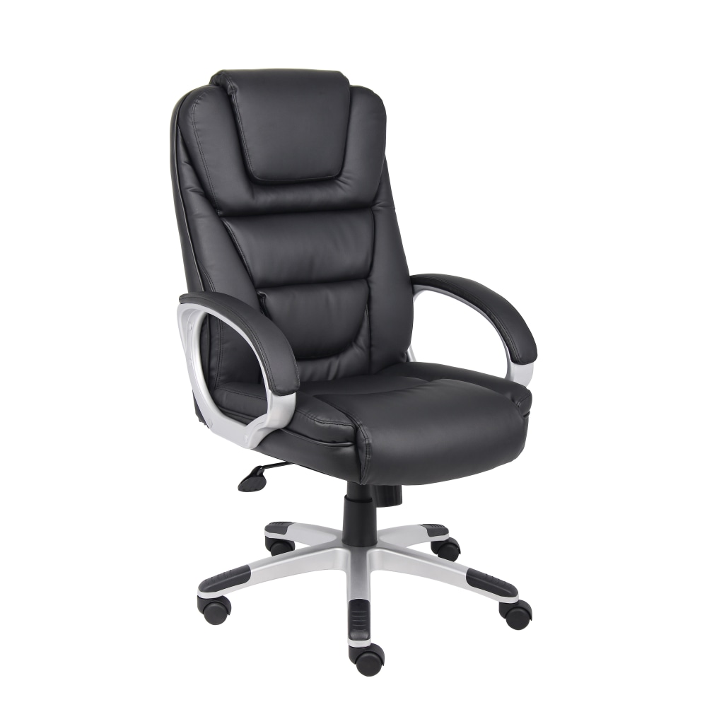 Boss Office Products Ergonomic LeatherPlus™ Bonded Leather Chair,