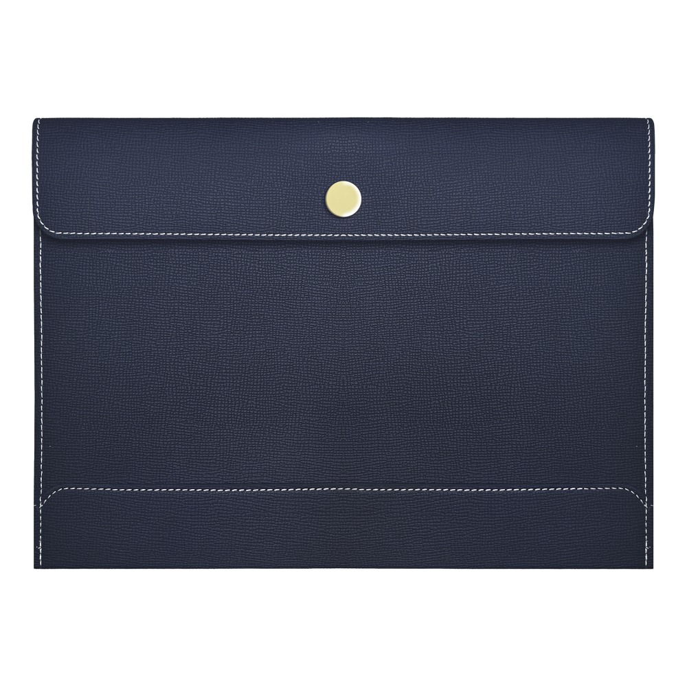 TUL™ Vegan Leather Document Envelope With Snap Closure,