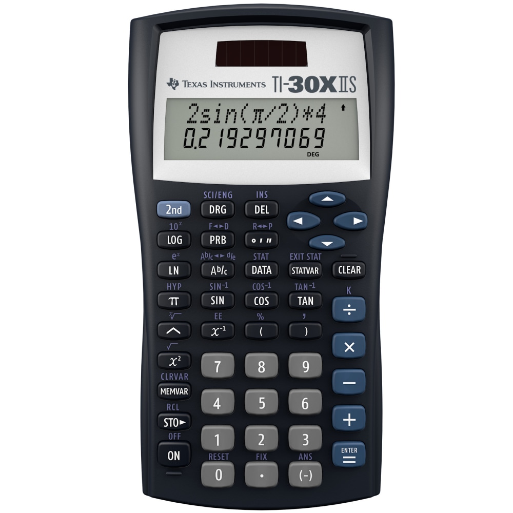Texas Instruments® TI-30X IIS Solar Scientific Calculator,