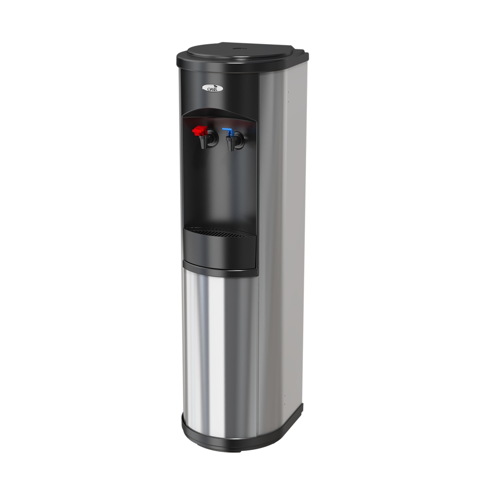 Oasis® Artesian Plumbed Hot/Cold Floorstand Water Cooler,