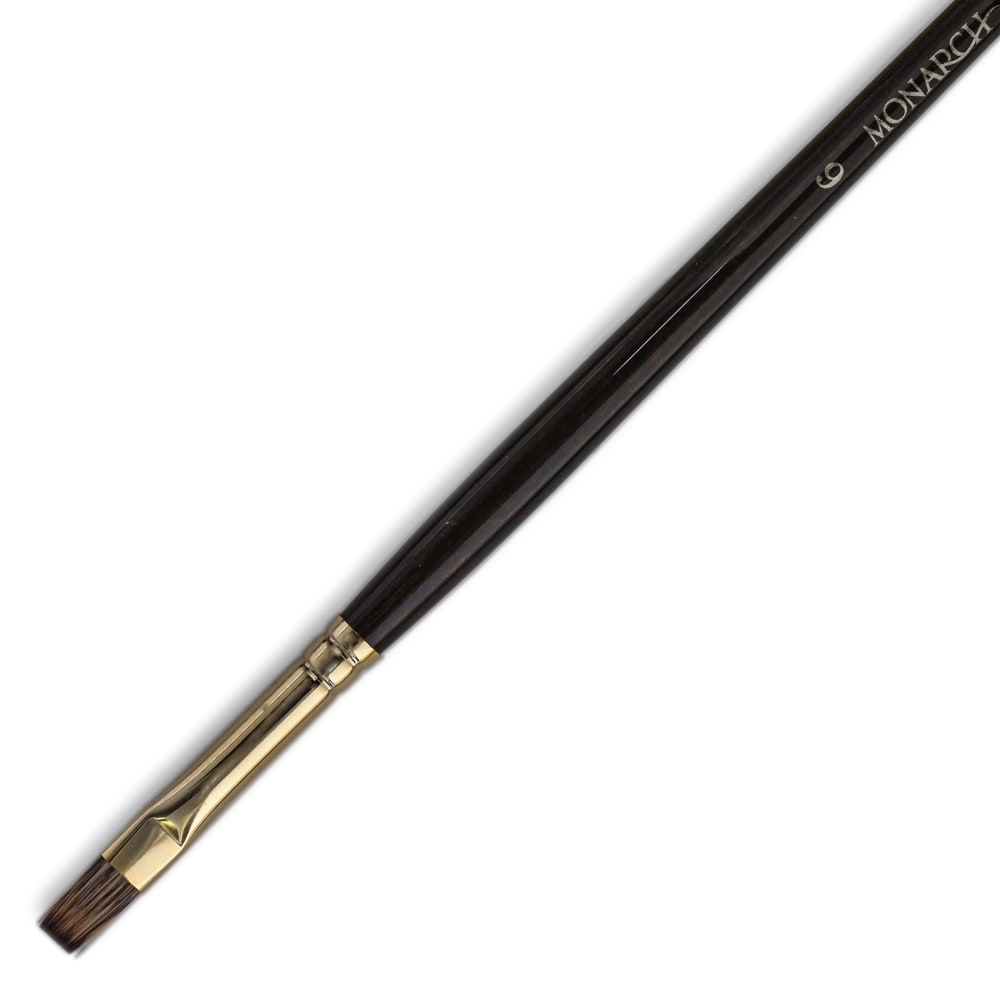 Winsor & Newton Monarch Long-Handle Paint Brush, Size
