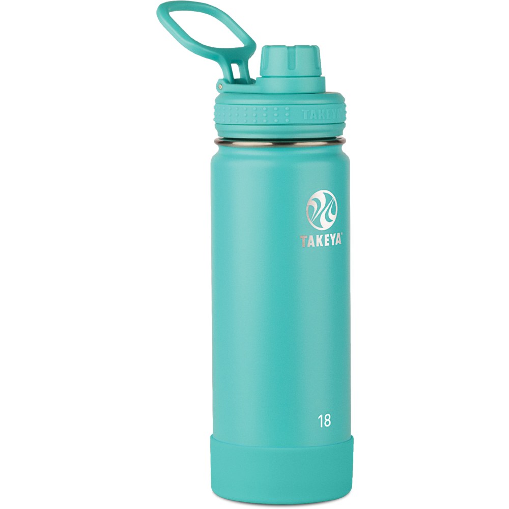 Takeya Actives Spout Reusable Water Bottle, 18 Oz,