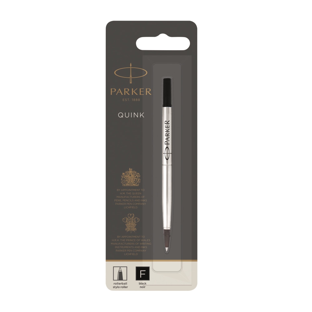 Parker® Rollerball Pen Refill, Medium Point, 0.7 mm,