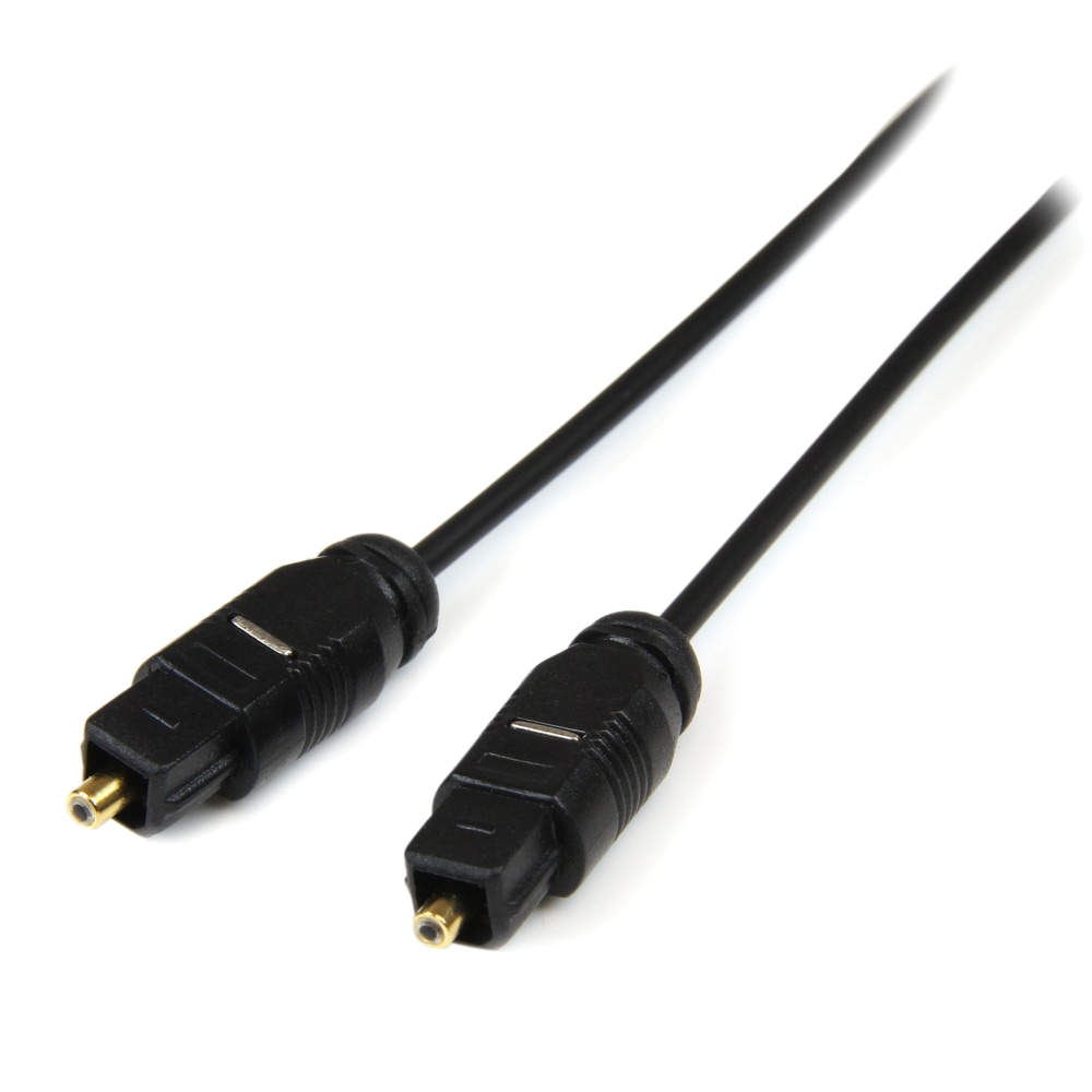 StarTech.com 3 ft Toslink SPDIF Optical Digital Audio
