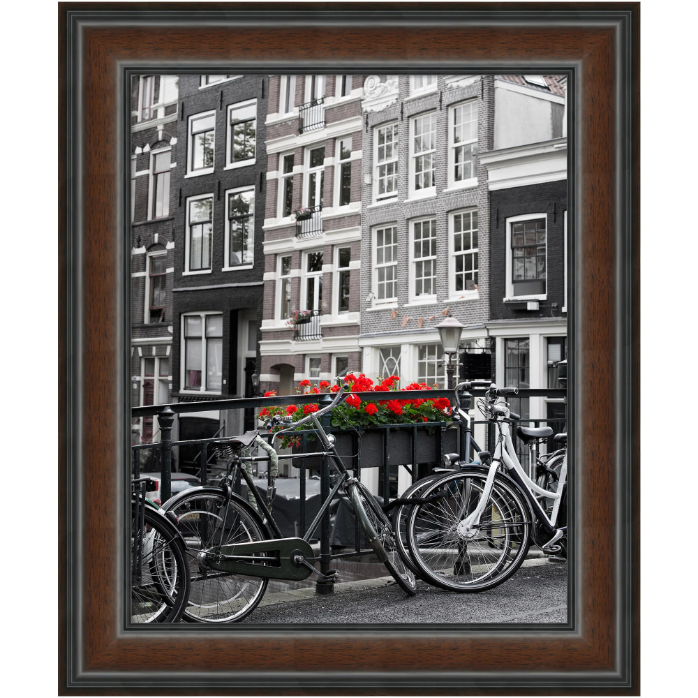 Amanti Art Wood Picture Frame, 25" x 21",