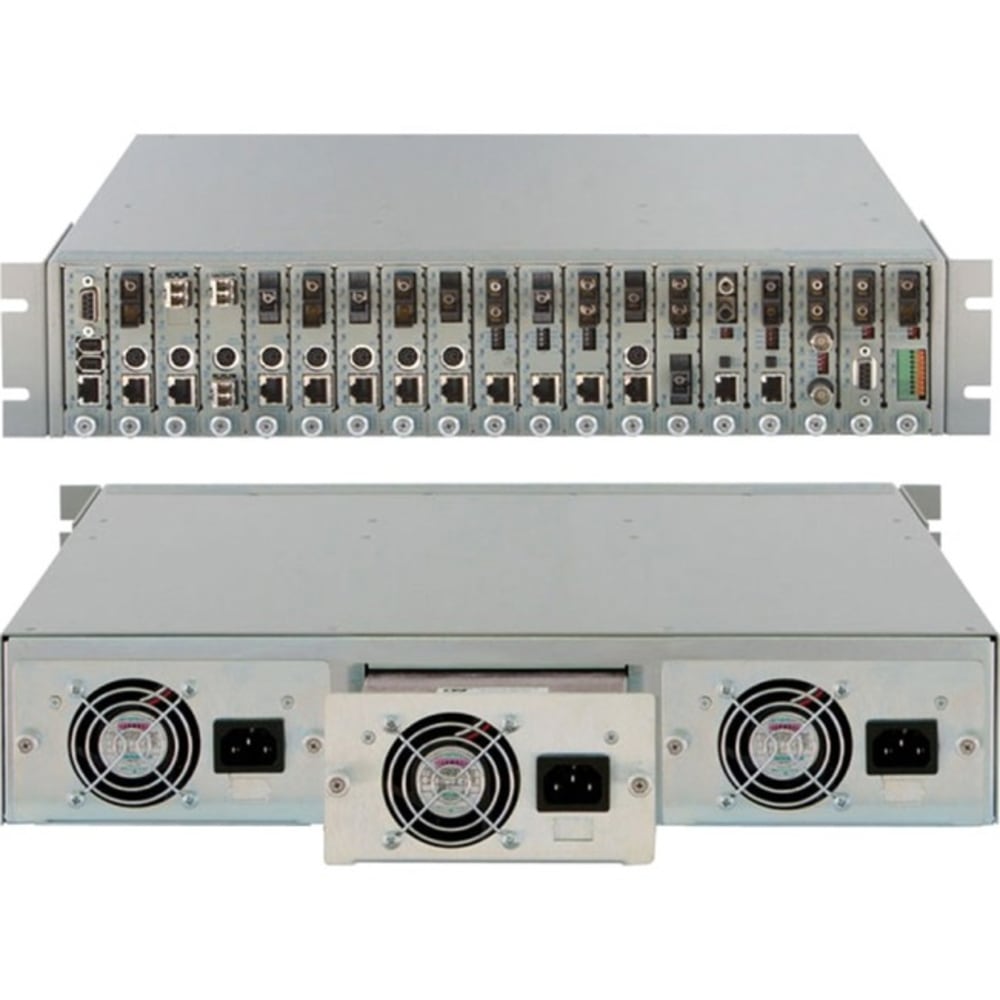 Omnitron Systems Redundant Power Supply - Rack-mountable -