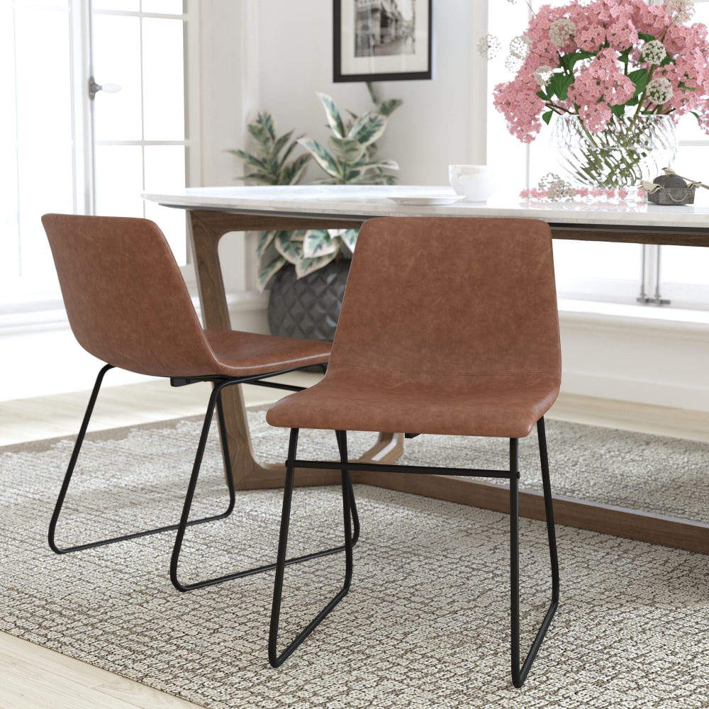 Flash Furniture Commercial Grade Dining Chairs, Light